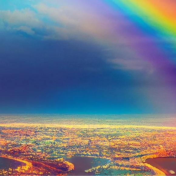 RAINBOW SEQUIN WAIST BAG Crossbody Pouch NWOT - Picture 7 of 7